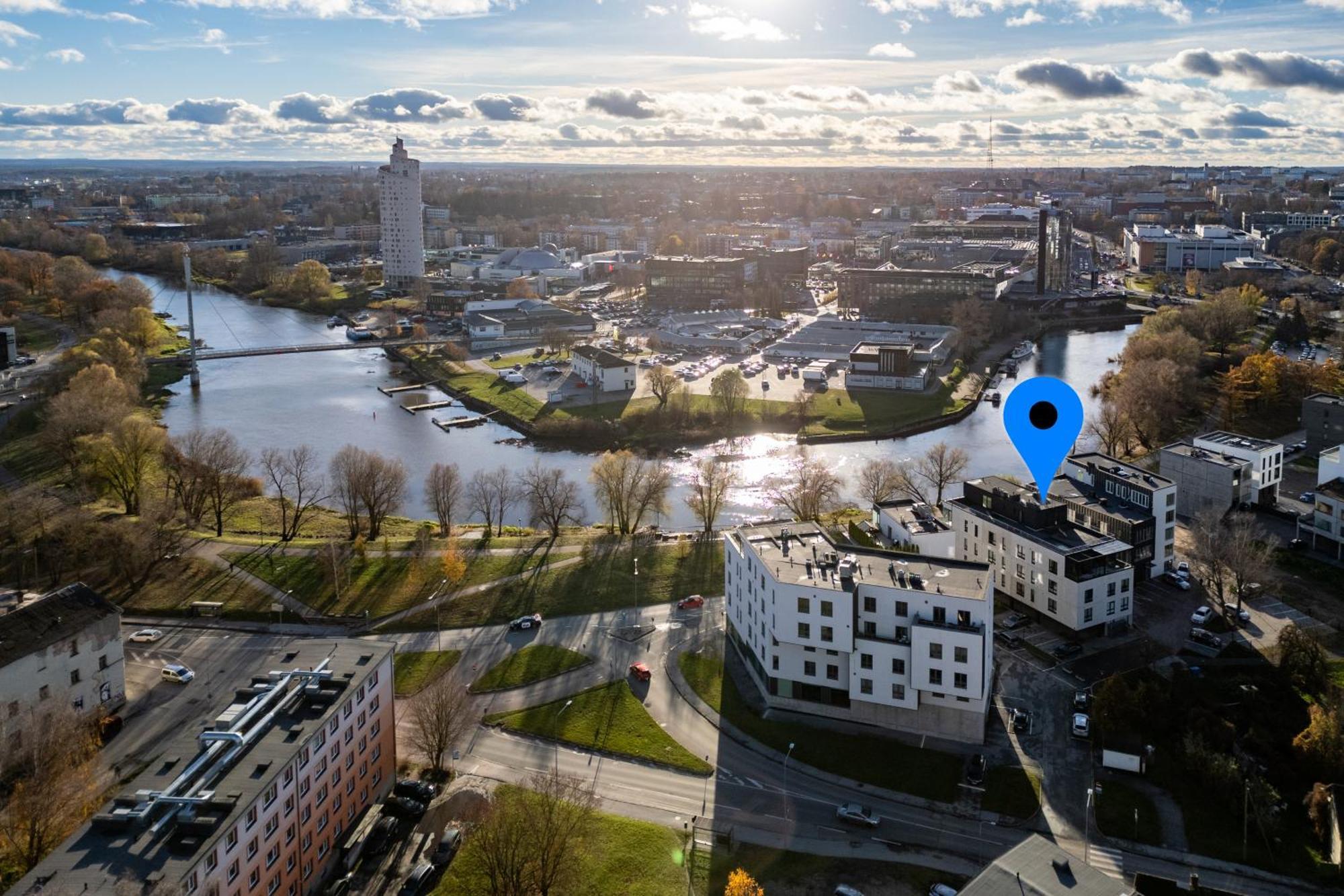Fortune Apartments - River View, Contactless Tartu Buitenkant foto