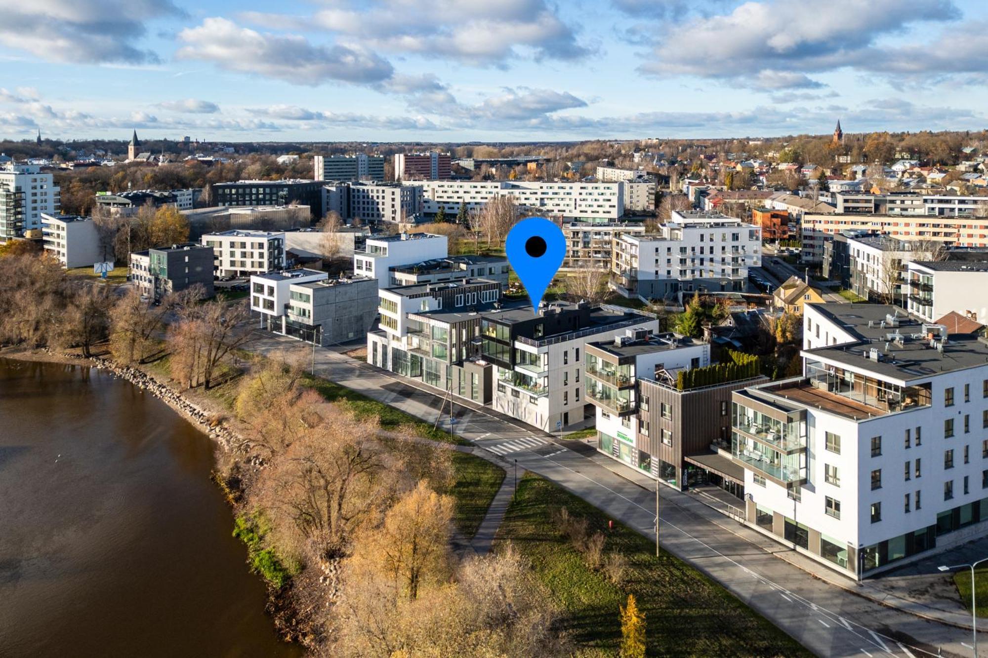 Fortune Apartments - River View, Contactless Tartu Buitenkant foto